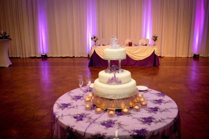 Indoor wedding