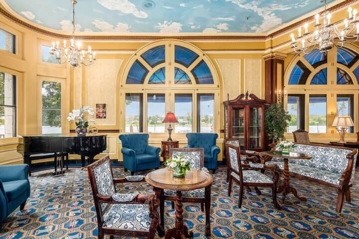 Lobby sitting area